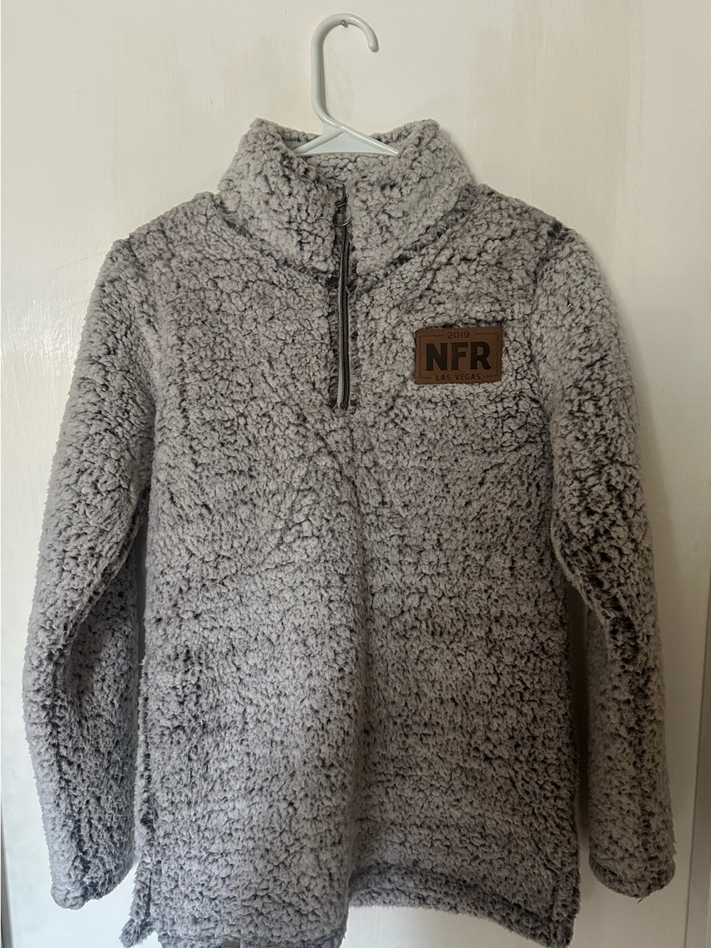 Official PRORODEO PRCA NFR 2019 Las Vegas Sherpa Fleece Pullover Small